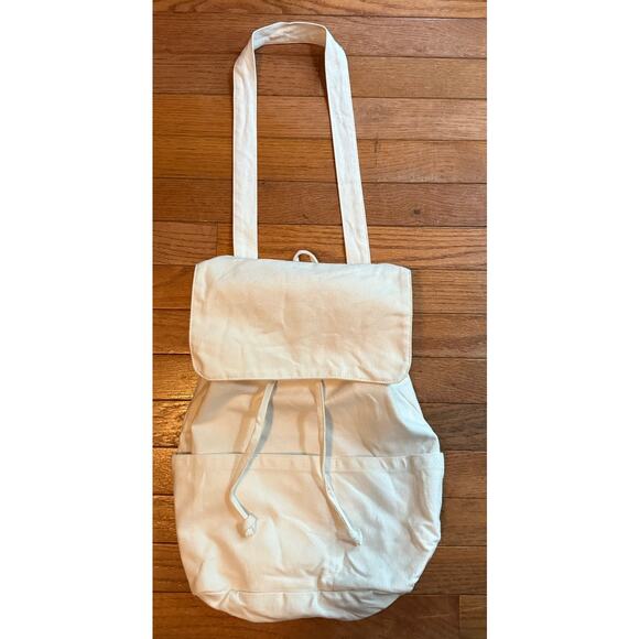 Laude the Label off white Convertable canvas bag 100% cotton main image 4